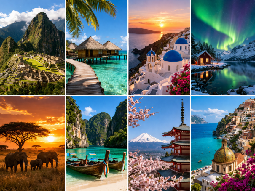 50 Most Beautiful Places In The World (Bucket List 2026)