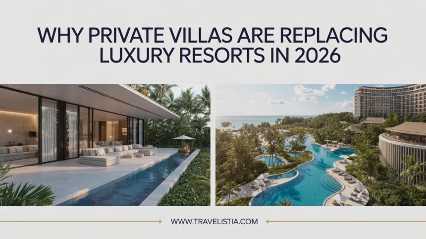 Why Private Villas Are Replacing Luxury Resorts In 2026