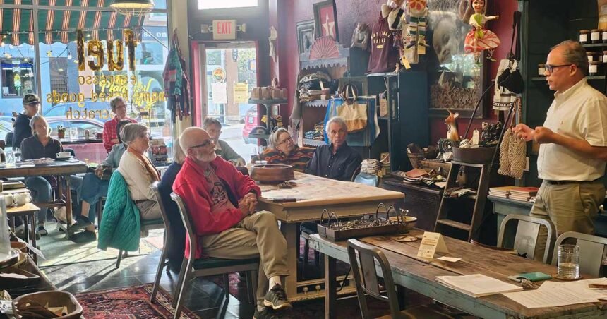 Environmental Factor - November 2024: Science cafés provide forums to share research, learn from the public