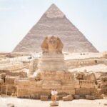 The Pyramids of Giza in Egypt