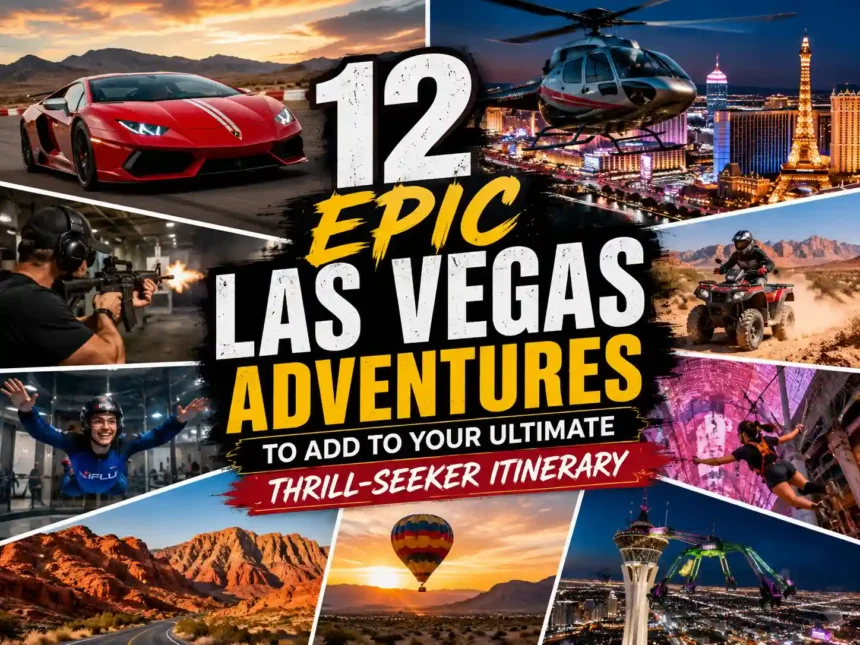 12 Epic Las Vegas Adventures To Add To Your Ultimate Thrill-Seeker Itinerary