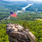 the views Chimney Rock, North Carolina