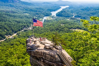 the views Chimney Rock, North Carolina