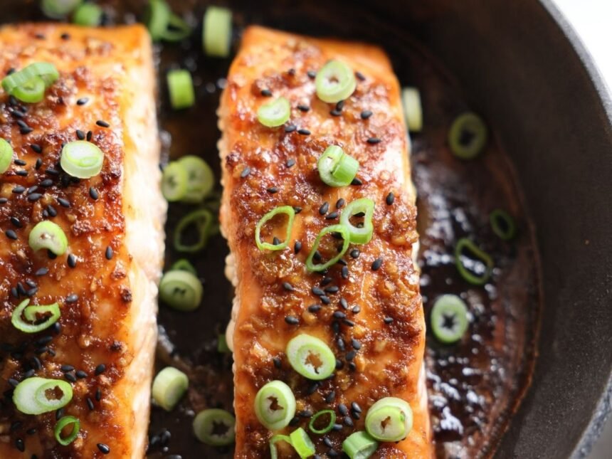 Easy Honey Ginger Salmon Recipe