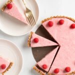 No-Bake Raspberry Vegan Cheesecake | Elizabeth Rider
