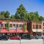 Street view of Main Street in front of Thompson