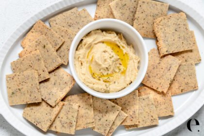 Almond Flour Cracker Recipe | ElizabethRider.com