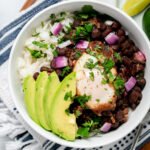 Black Beans and Eggs Rice Bowl (Easy & Healthy)