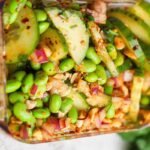 Chili Crunch Edamame Cucumber Salad