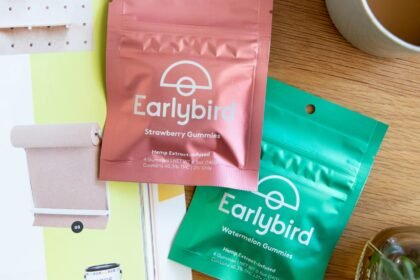 EarlyBird CBD trial pack with sample full-spectrum gummies