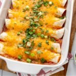 Easy Chicken Enchiladas | Elizabeth Rider