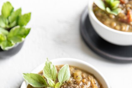 Easy Lentil Soup Recipe | Elizabeth Rider