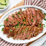 Easy Skirt Steak with Reverse Marinade