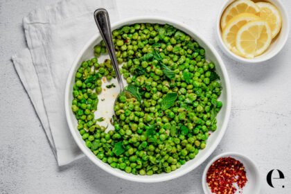 Peas with Mint & Parsley