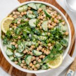 Tzatziki Chickpea Salad | Elizabeth Rider