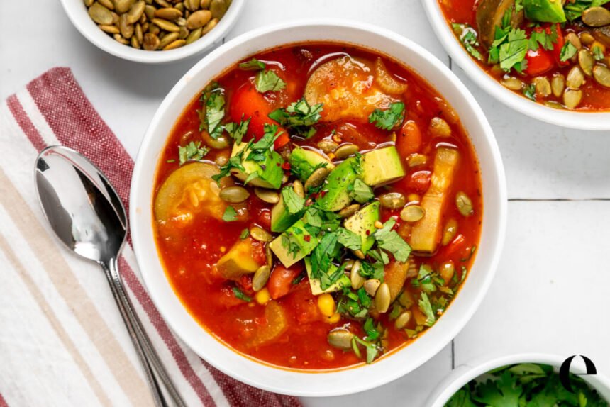 Spring Veggie Chili Soup Recipe