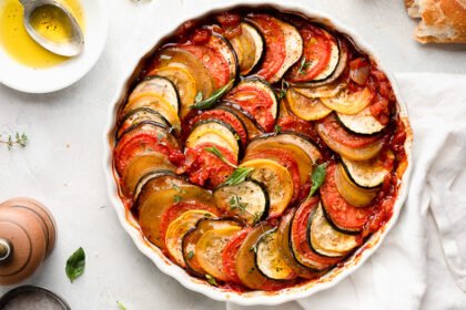 Easy Ratatouille Recipe (Layered & Roasted)
