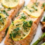 Baked Lemon Garlic Salmon (Ready in 20 Minutes)