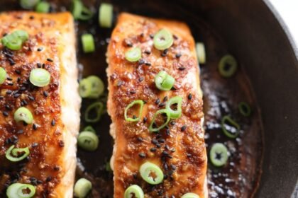 Easy Honey Ginger Salmon Recipe