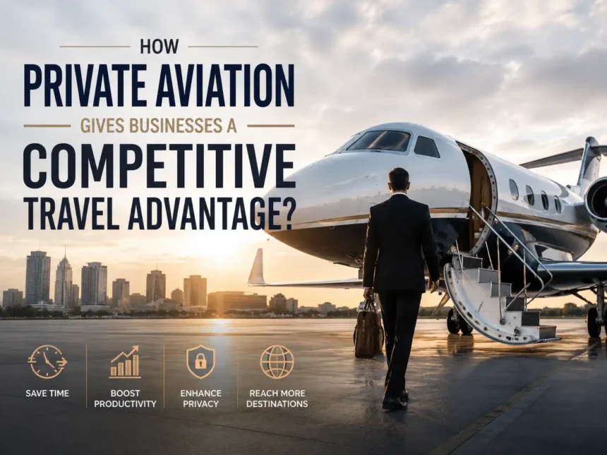 How Private Aviation Gives Businesses A Competitive Travel Advantage?