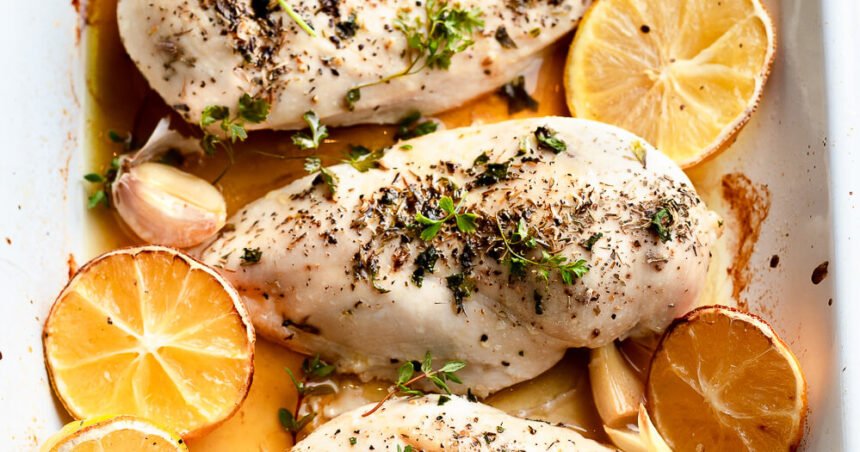 Oven Baked Chicken Breasts (Juicy Every Time)
