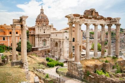 beautiful Italian architecture and cityscape