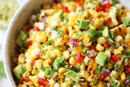 Summer Corn Salad with Avocado