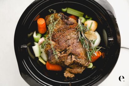 Crockpot Pot Roast with Potatoes and Carrots