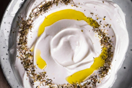 Homemade Cream Cheese with Greek Yogurt (2 Ingredients)