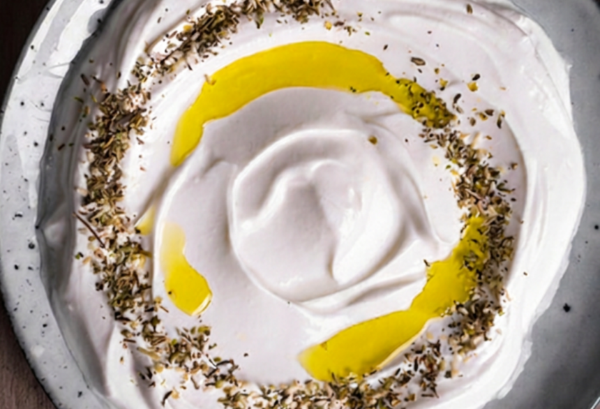 Homemade Cream Cheese with Greek Yogurt (2 Ingredients)