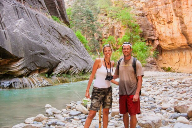 hiking the narrows
